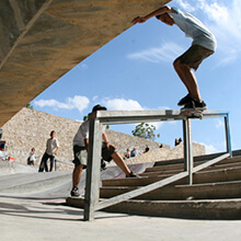 Guillermo J. Puya, FS Smith Grind - Foto: Albert Crespi