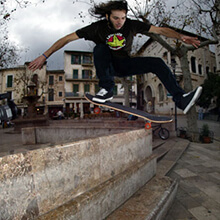 Andrés Moral, One Foot Ollie - Foto: Estefano Munar