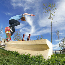 Ian Waelder, FS Crooked - Photo: Estefano Munar