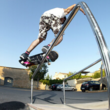 Miki Jaume, BS Feeble Grind - Foto: Estefano Munar