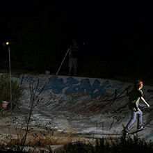 Ian Waelder in Es Foguero - Photo: Estefano Munar