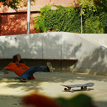 Ian Waelder falling - Photo: Estefano Munar