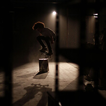 Ian Waelder, Ollie, Lights Out intro - Photo: Estefano Munar