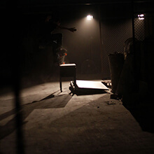 Lolo Cosmelli, FS Nosegrind, Lights Out intro - Photo: Estefano Munar
