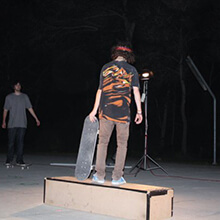 Ian Waelder over the box - Photo: Unknown