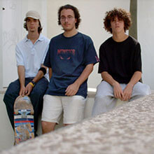 Red Bull Skate Shot 2005 team - Photo: Camera timer