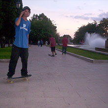 Carlos Albendea en Sa Feixina - Foto: Unknown