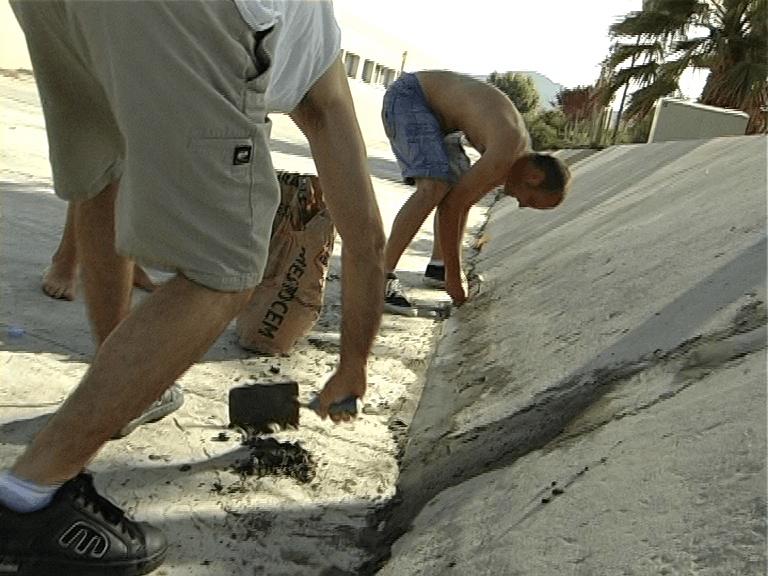 DIY: Fix a bank entrance, skate video